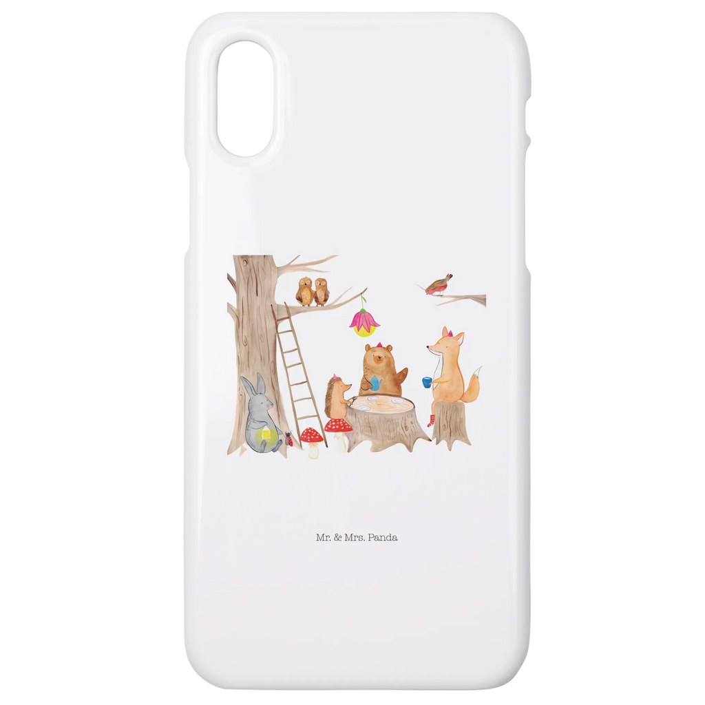 Handyhülle Waldtiere Picknick Iphone XR Handyhülle, Iphone XR, Handyhülle, Premium Kunststoff, Tiermotive, Gute Laune, lustige Sprüche, Tiere, Waldtiere, Picknick, Wald, Fuchs, Hase, Igel, Maus, Eichhörnchen