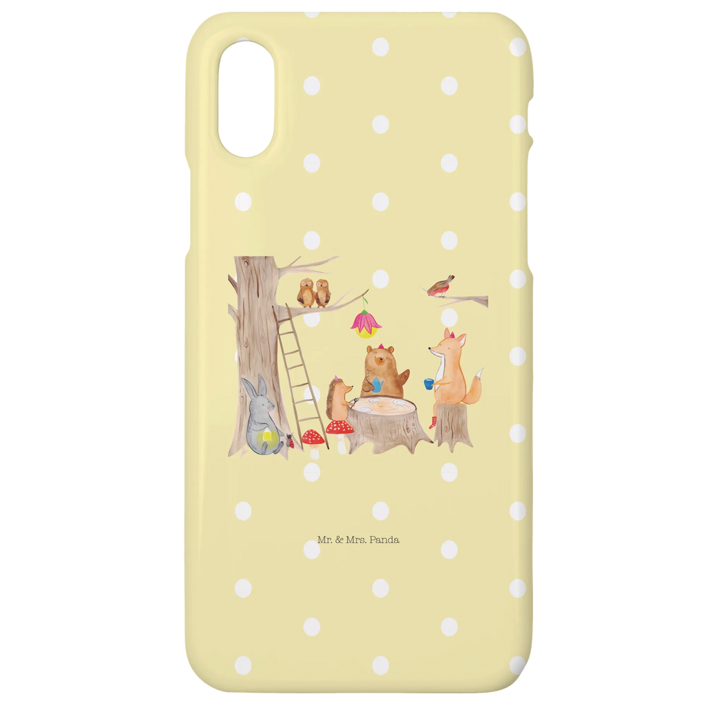 Handyhülle Waldtiere Picknick Iphone XR Handyhülle, Iphone XR, Handyhülle, Premium Kunststoff, Tiermotive, Gute Laune, lustige Sprüche, Tiere, Waldtiere, Picknick, Wald, Fuchs, Hase, Igel, Maus, Eichhörnchen