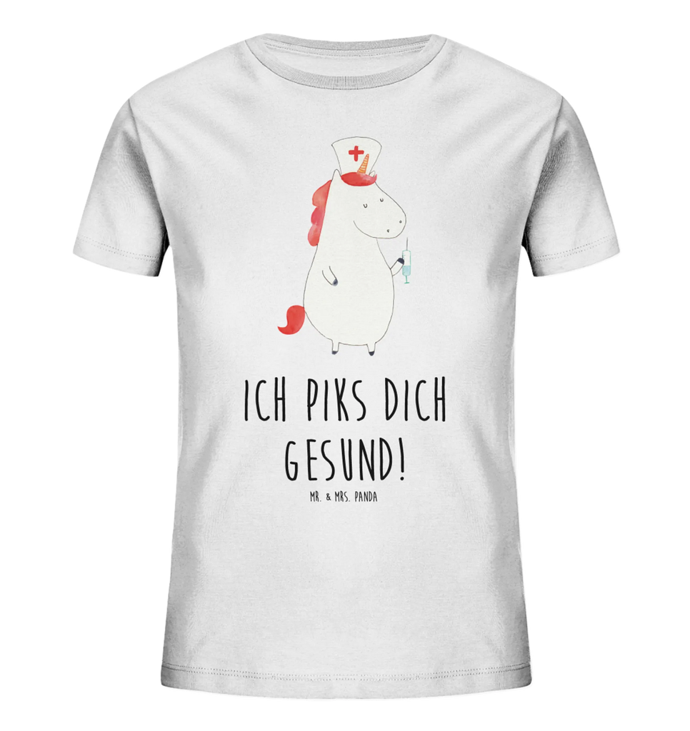 Organic Kinder T-Shirt Einhorn Krankenschwester Kinder T-Shirt, Kinder T-Shirt Mädchen, Kinder T-Shirt Jungen, Einhorn, Einhörner, Einhorn Deko, Pegasus, Unicorn, Krankenschwester Geschenk, Krankenpfleger Geschenk, Krankenpflegerin, Krankenschwester Dankeschön, Krankenhaus, Ärztin Geschenk