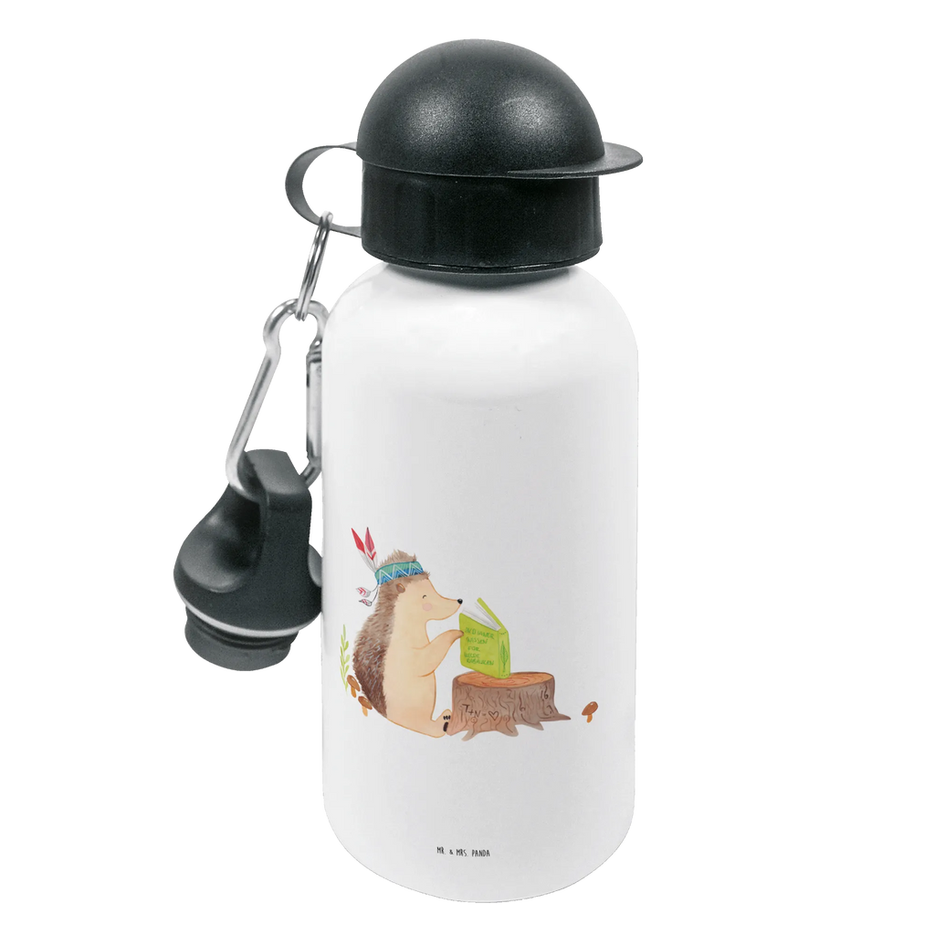 Kindertrinkflasche Igel Indianer Kindertrinkflasche, Kinder Trinkflasche, Trinkflasche, Flasche, Kinderflasche, Kinder, Kids, Kindergarten Flasche, Grundschule, Jungs, Mädchen, Waldtiere, Tiere, Igel, Indianer, Abenteuer, Lagerfeuer, Camping