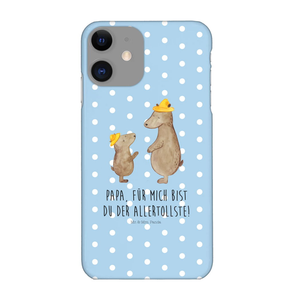 Handyhülle Bären mit Hut Handyhülle, Handycover, Cover, Handy, Hülle, Iphone 10, Iphone X, Familie, Vatertag, Muttertag, Bruder, Schwester, Mama, Papa, Oma, Opa, Bär, Bären, Vater, Papi, Paps, Dad, Daddy, Lieblingsmensch, Sohn, Söhne, Kind, Kinder, Vater-Sohn, Family, Vorbild