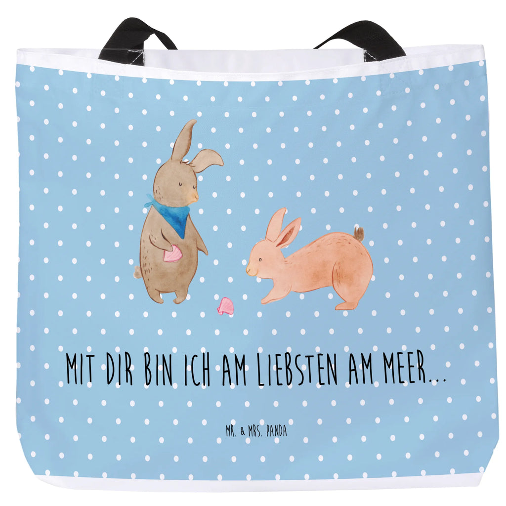 Shopper Hasen Muschel Beutel, Einkaufstasche, Tasche, Strandtasche, Einkaufsbeutel, Shopper, Schultasche, Freizeittasche, Tragebeutel, Schulbeutel, Alltagstasche, Familie, Vatertag, Muttertag, Bruder, Schwester, Mama, Papa, Oma, Opa, Hasen, beste Freundin, Freundin, Freundinnen, best friends, BFF, Muscheln sammeln, Muscheln, Meer