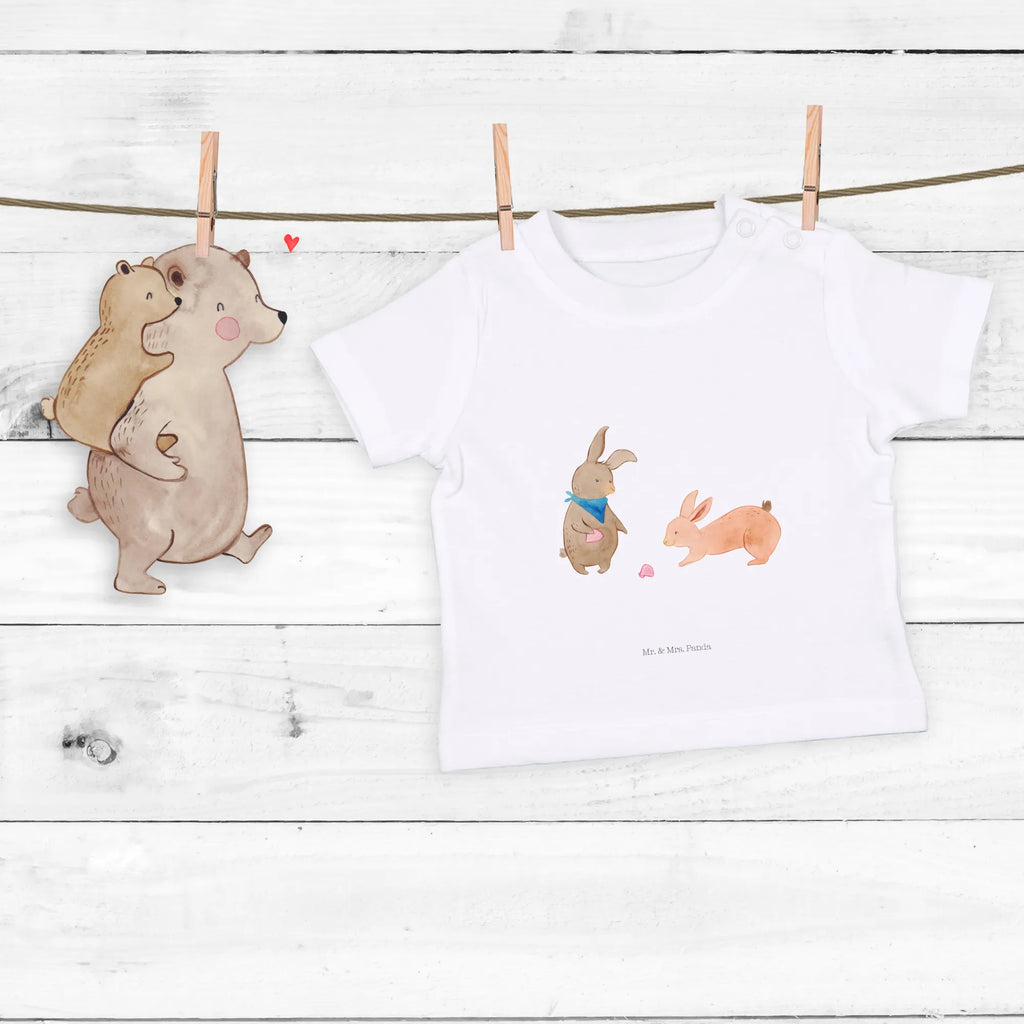 Organic Baby Shirt Hasen Muschel Baby T-Shirt, Jungen Baby T-Shirt, Mädchen Baby T-Shirt, Shirt, Familie, Vatertag, Muttertag, Bruder, Schwester, Mama, Papa, Oma, Opa, Hasen, beste Freundin, Freundin, Freundinnen, best friends, BFF, Muscheln sammeln, Muscheln, Meer