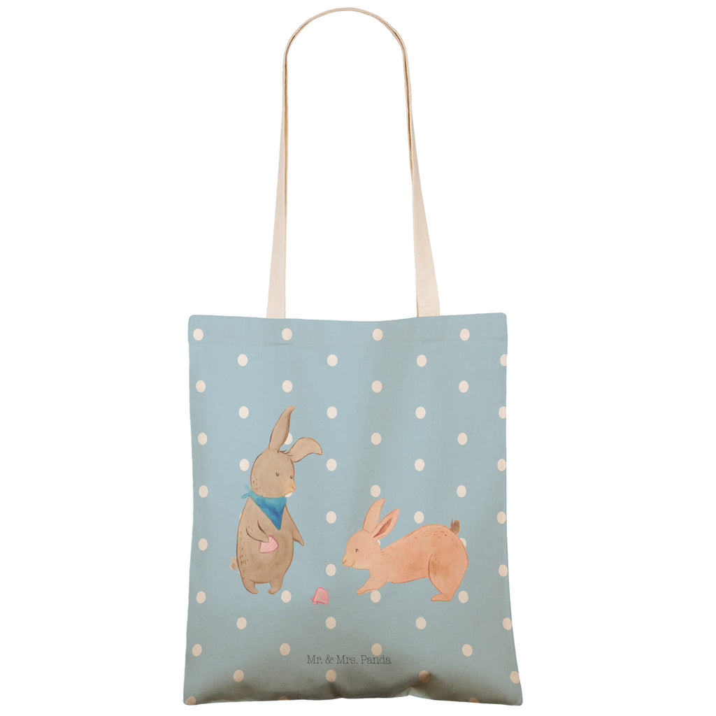 Einkaufstasche Hasen Muschel Tragetasche, Tasche, Beutel, Stofftasche, Baumwolltasche, Umhängetasche, Shopper, Einkaufstasche, Beuteltasche, Familie, Vatertag, Muttertag, Bruder, Schwester, Mama, Papa, Oma, Opa, Hasen, beste Freundin, Freundin, Freundinnen, best friends, BFF, Muscheln sammeln, Muscheln, Meer