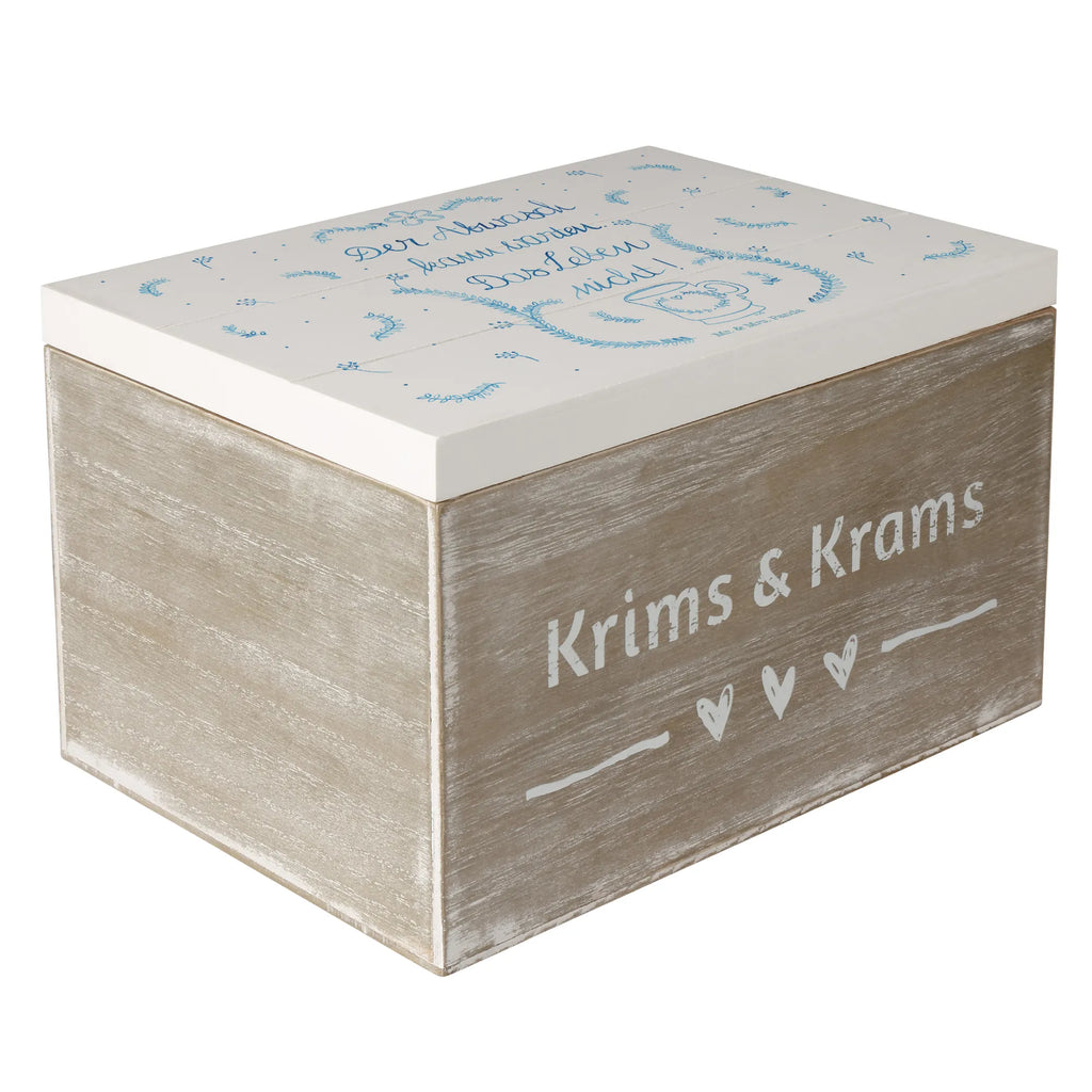 Holzkiste Der Abwasch kann warten Holzkiste, Kiste, Schatzkiste, Truhe, Schatulle, XXL, Erinnerungsbox, Erinnerungskiste, Dekokiste, Aufbewahrungsbox, Geschenkbox, Geschenkdose, Blumen Deko, Frühlings Deko, Sommer Deko, Dekoration, positive Botschaft, Naturliebhaber, Outdoor, Natur, Abenteuer, Lebensweisheit, Weisheit, Küche Deko, Küche Spruch, Abwasch, Küchendienst, Leben Spruch, Geschenk Reise