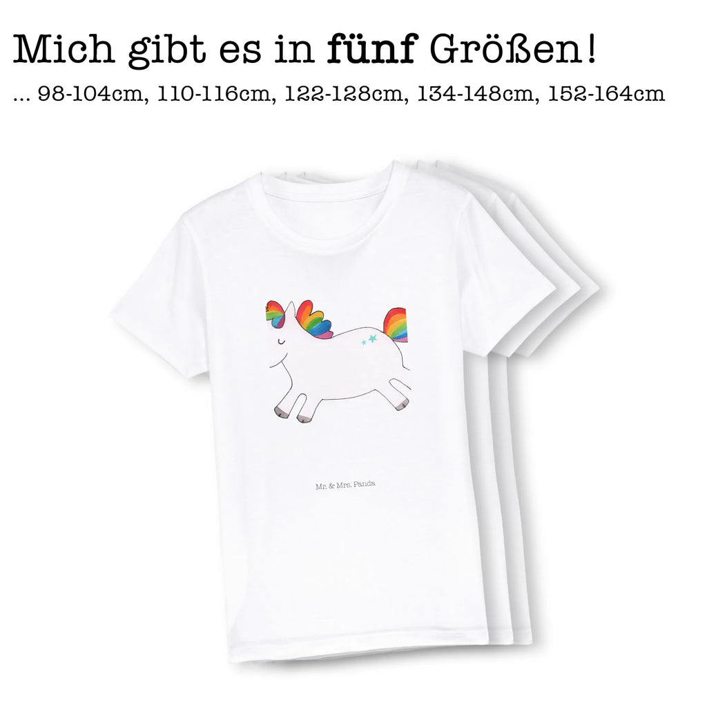 Organic Kinder T-Shirt Einhorn Happy Kinder T-Shirt, Kinder T-Shirt Mädchen, Kinder T-Shirt Jungen, Einhorn, Einhörner, Einhorn Deko, Pegasus, Unicorn, glücklich, fröhlich, Spaß, Freude, Lebensfreude, witzig, spannend, Lächeln, Lachen