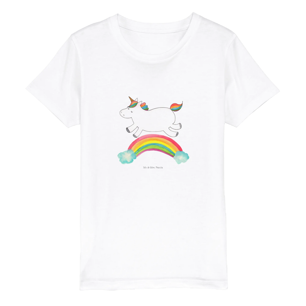 Organic Kinder T-Shirt Einhorn Regenbogen Kinder T-Shirt, Kinder T-Shirt Mädchen, Kinder T-Shirt Jungen, Einhorn, Einhörner, Einhorn Deko, Pegasus, Unicorn, Regenbogen, Glitzer, Einhornpower, Erwachsenwerden, Einhornautobahn