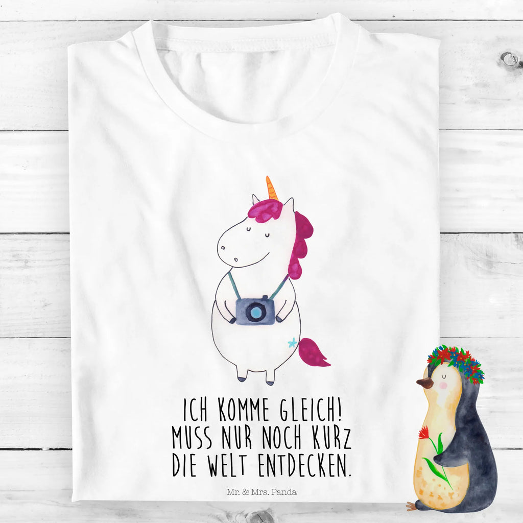 Organic Kinder T-Shirt Einhorn Fotograf Kinder T-Shirt, Kinder T-Shirt Mädchen, Kinder T-Shirt Jungen, Einhorn, Einhörner, Einhorn Deko, Pegasus, Unicorn, Fotograf, Fotografie, Kamera, Reisen, Weltreise, Weltenbummler, Urlaub, Tourist, Kurztrip, Reise, Städtereise