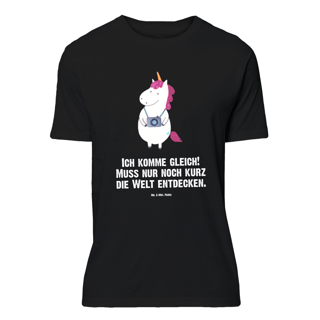 T-Shirt Standard Einhorn Fotograf T-Shirt, Shirt, Tshirt, Lustiges T-Shirt, T-Shirt mit Spruch, Party, Junggesellenabschied, Jubiläum, Geburstag, Herrn, Damen, Männer, Frauen, Schlafshirt, Nachthemd, Sprüche, Einhorn, Einhörner, Einhorn Deko, Pegasus, Unicorn, Fotograf, Fotografie, Kamera, Reisen, Weltreise, Weltenbummler, Urlaub, Tourist, Kurztrip, Reise, Städtereise