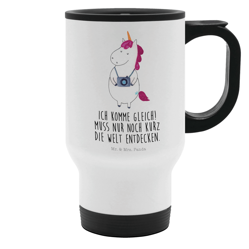 Thermobecher Einhorn Fotograf Thermobecher, To Go Becher, Thermotasse, Kaffeebecher, Isolierbecher, Thermobecher To Go, Warmhaltetasse, Edelstahlbecher, Reisebecher, Tasse mit Deckel, Thermobecher für 400 ml, Kaffeetasse zum Mitnehmen, Tasse zum Mitnehmen, Spülmaschinenfest, Einhorn, Einhörner, Einhorn Deko, Pegasus, Unicorn, Fotograf, Fotografie, Kamera, Reisen, Weltreise, Weltenbummler, Urlaub, Tourist, Kurztrip, Reise, Städtereise