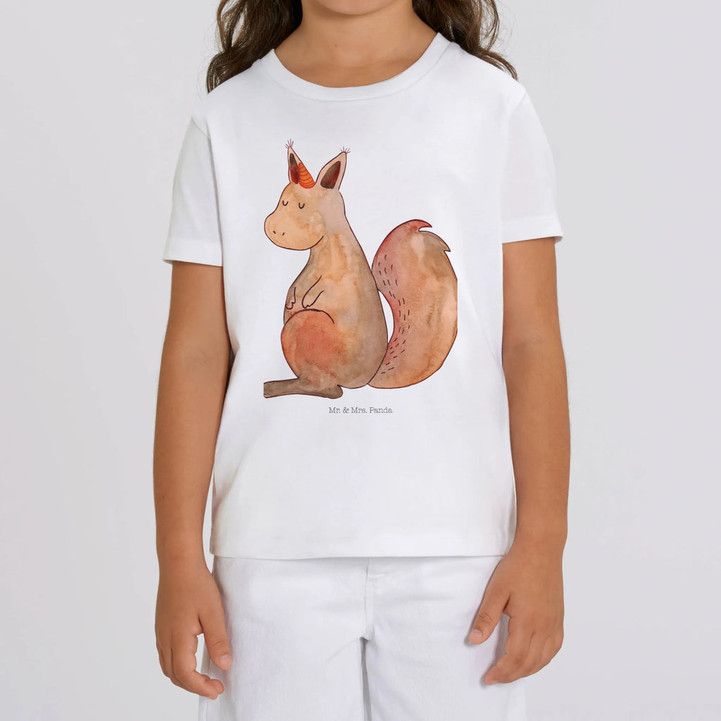 Organic Kinder T-Shirt Einhorn Glauben Kinder T-Shirt, Kinder T-Shirt Mädchen, Kinder T-Shirt Jungen, Einhorn, Einhörner, Einhorn Deko, Pegasus, Unicorn, Einhörnchen, Eichhörnchen, Eichhorn