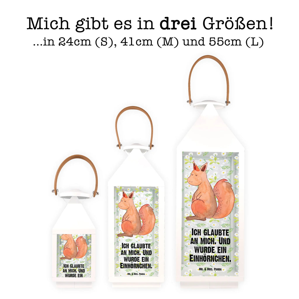 Deko Laterne Einhörnchen Glaube Gartenlampe, Gartenleuchte, Gartendekoration, Gartenlicht, Laterne kleine Laternen, XXL Laternen, Laterne groß, Einhorn, Einhörner, Einhorn Deko, Pegasus, Unicorn, Einhörnchen, Eichhörnchen, Eichhorn