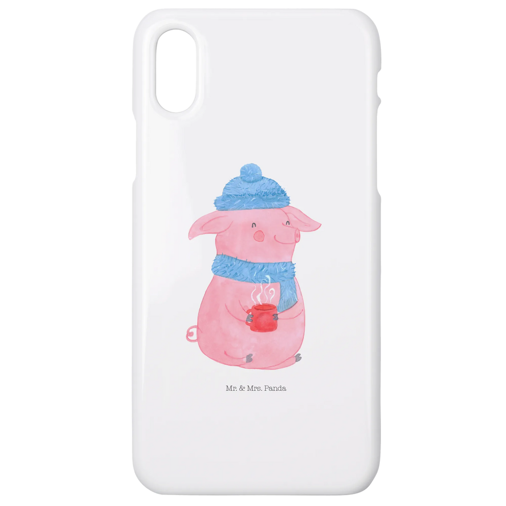 Handyhülle Schweinchen Glühwein Handyhülle, Handycover, Cover, Handy, Hülle, Iphone 10, Iphone X, Winter, Weihnachten, Weihnachtsdeko, Nikolaus, Advent, Heiligabend, Wintermotiv, Glühwein, Betrunken, Weihnachtsmarkt, Spruch