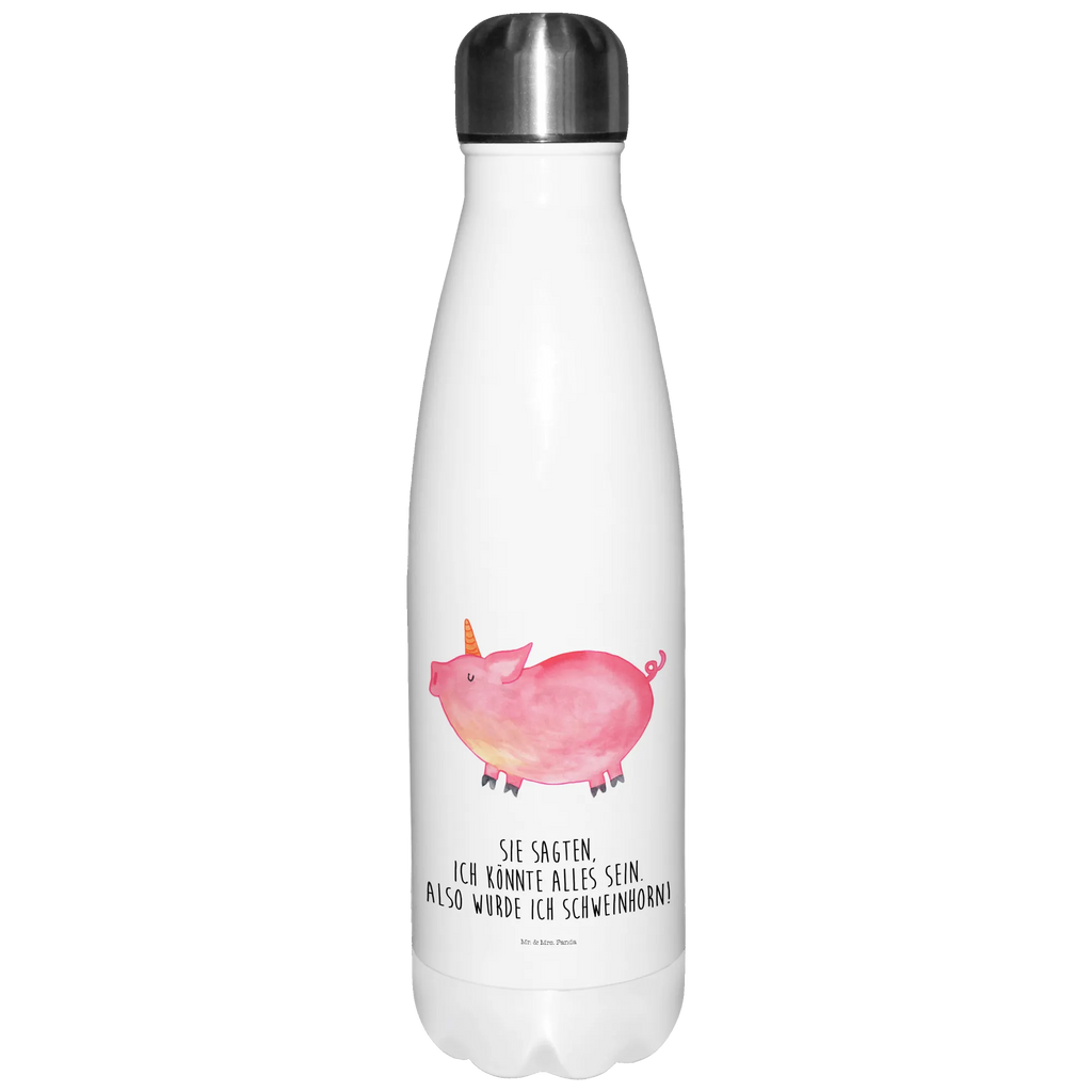 Thermosflasche Einhorn Schweinhorn Isolierflasche, Thermoflasche, Trinkflasche, Thermos, Edelstahl, Einhorn, Einhörner, Einhorn Deko, Pegasus, Unicorn, Party, Spaß, Schwein, Schweinhorn, Bauer, witzig. lustig, Spruch, geschenk, Pig, Piggy, funny, english, englisch