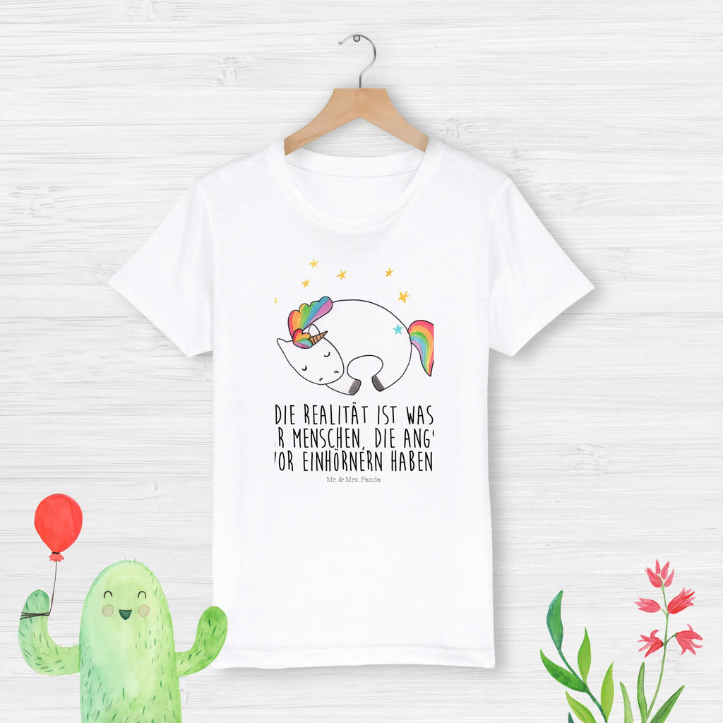 Organic Kinder T-Shirt Einhorn Nacht Kinder T-Shirt, Kinder T-Shirt Mädchen, Kinder T-Shirt Jungen, Einhorn, Einhörner, Einhorn Deko, Pegasus, Unicorn, Träume, Traum, unicorn, Realität, Menschen, Geschenk, Ruhe, Freundin