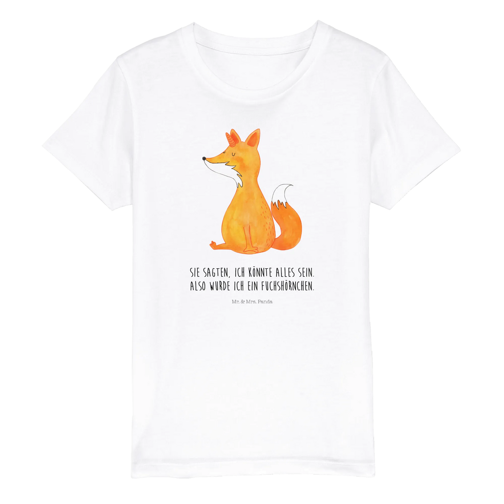 Organic Kinder T-Shirt Einhorn Wunsch Kinder T-Shirt, Kinder T-Shirt Mädchen, Kinder T-Shirt Jungen, Einhorn, Einhörner, Einhorn Deko, Pegasus, Unicorn, Fuchs, Unicorns, Fuchshörnchen, Fuchshorn, Foxycorn, Füchse