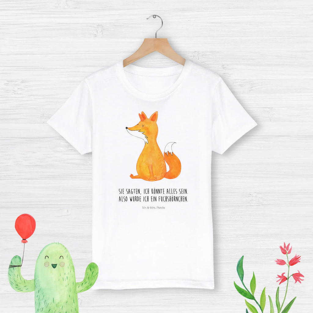 Organic Kinder T-Shirt Einhorn Wunsch Kinder T-Shirt, Kinder T-Shirt Mädchen, Kinder T-Shirt Jungen, Einhorn, Einhörner, Einhorn Deko, Pegasus, Unicorn, Fuchs, Unicorns, Fuchshörnchen, Fuchshorn, Foxycorn, Füchse