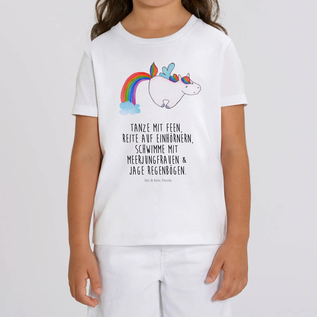 Organic Kinder T-Shirt Einhorn Fliegendes Pferd Kinder T-Shirt, Kinder T-Shirt Mädchen, Kinder T-Shirt Jungen, Einhorn, Einhörner, Einhorn Deko, Unicorn, Regenbogen, Spielen, Realität, Glitzer, Erwachsenwerden