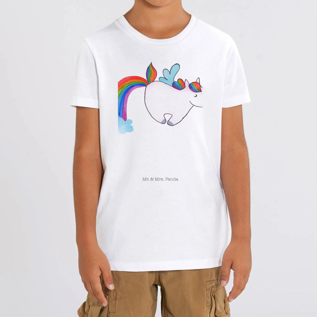 Organic Kinder T-Shirt Einhorn Fliegendes Pferd Kinder T-Shirt, Kinder T-Shirt Mädchen, Kinder T-Shirt Jungen, Einhorn, Einhörner, Einhorn Deko, Unicorn, Regenbogen, Spielen, Realität, Glitzer, Erwachsenwerden