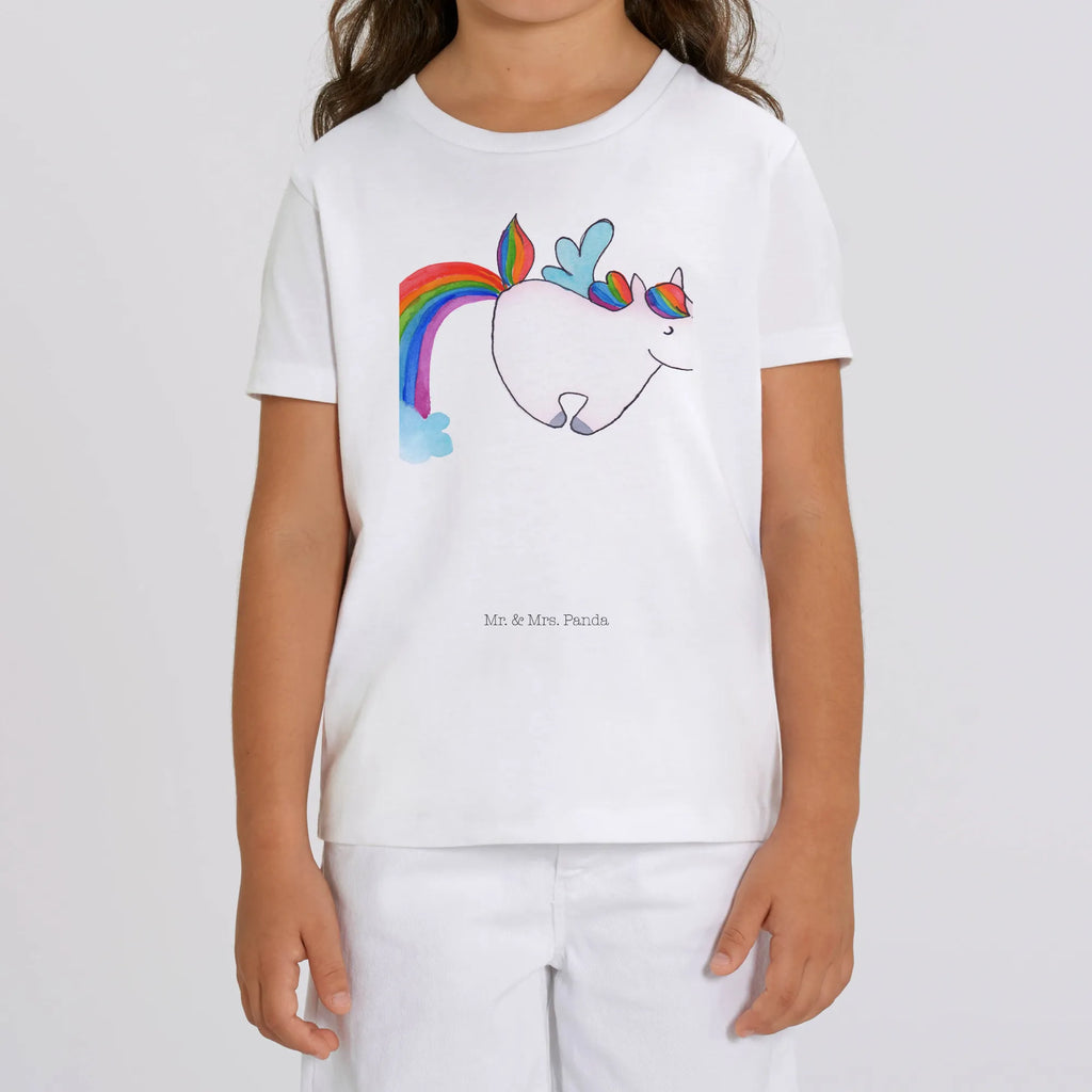 Organic Kinder T-Shirt Einhorn Fliegendes Pferd Kinder T-Shirt, Kinder T-Shirt Mädchen, Kinder T-Shirt Jungen, Einhorn, Einhörner, Einhorn Deko, Pegasus, Unicorn, Regenbogen, Spielen, Realität, Glitzer, Erwachsenwerden