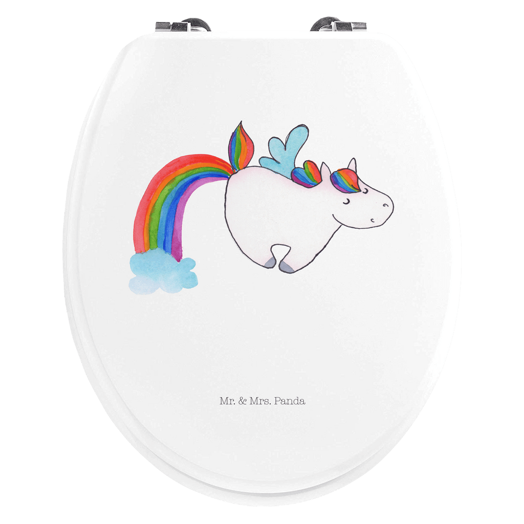 Motiv WC Sitz Einhorn Fliegendes Pferd Klobrille, Klodeckel, Toilettendeckel, WC-Sitz, Toilette, Einhorn, Einhörner, Einhorn Deko, Pegasus, Unicorn, Regenbogen, Spielen, Realität, Glitzer, Erwachsenwerden