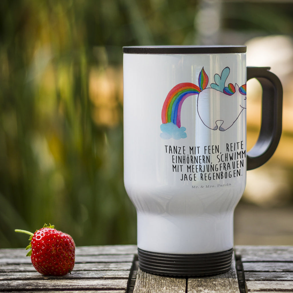 Thermobecher Einhorn Pegasus Thermobecher, To Go Becher, Thermotasse, Kaffeebecher, Isolierbecher, Thermobecher To Go, Warmhaltetasse, Edelstahlbecher, Reisebecher, Tasse mit Deckel, Thermobecher für 400 ml, Kaffeetasse zum Mitnehmen, Tasse zum Mitnehmen, Spülmaschinenfest, Einhorn, Einhörner, Einhorn Deko, Pegasus, Unicorn, Regenbogen, Spielen, Realität, Glitzer, Erwachsenwerden