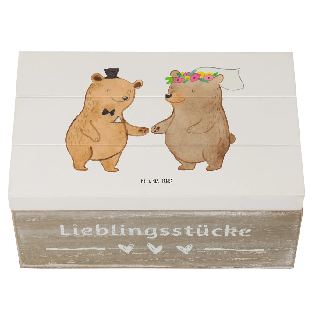 Holzkiste Bären Heirat Holzkiste, Kiste, Schatzkiste, Truhe, Schatulle, XXL, Erinnerungsbox, Erinnerungskiste, Dekokiste, Aufbewahrungsbox, Geschenkbox, Geschenkdose, Hochzeit, Hochzeitsgeschenk, Ehe, Hochzeitsfeier, Trauung, Trauungsgeschenk, Hochzeitskarte, Verlobungsfeier, Verlobungsgeschenk, Hochzeitsgeschenkideen, Hochzeitsgeschenke für Brautpaar, Hochzeitstag, Geschenk zur Hochzeit