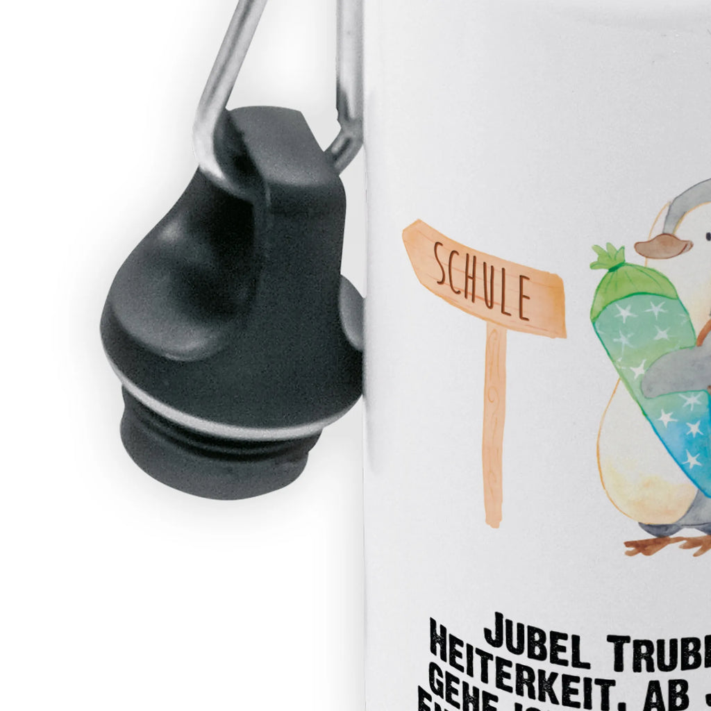 Kindertrinkflasche Pinguin Schultüte Kindertrinkflasche, Kinder Trinkflasche, Trinkflasche, Flasche, Kinderflasche, Kinder, Kids, Kindergarten Flasche, Grundschule, Jungs, Mädchen, Pinguin, Schulanfänger, Einschulung, 1. Klasse, Geschenk zur Einschulung, erster Schultag, Schulranzen