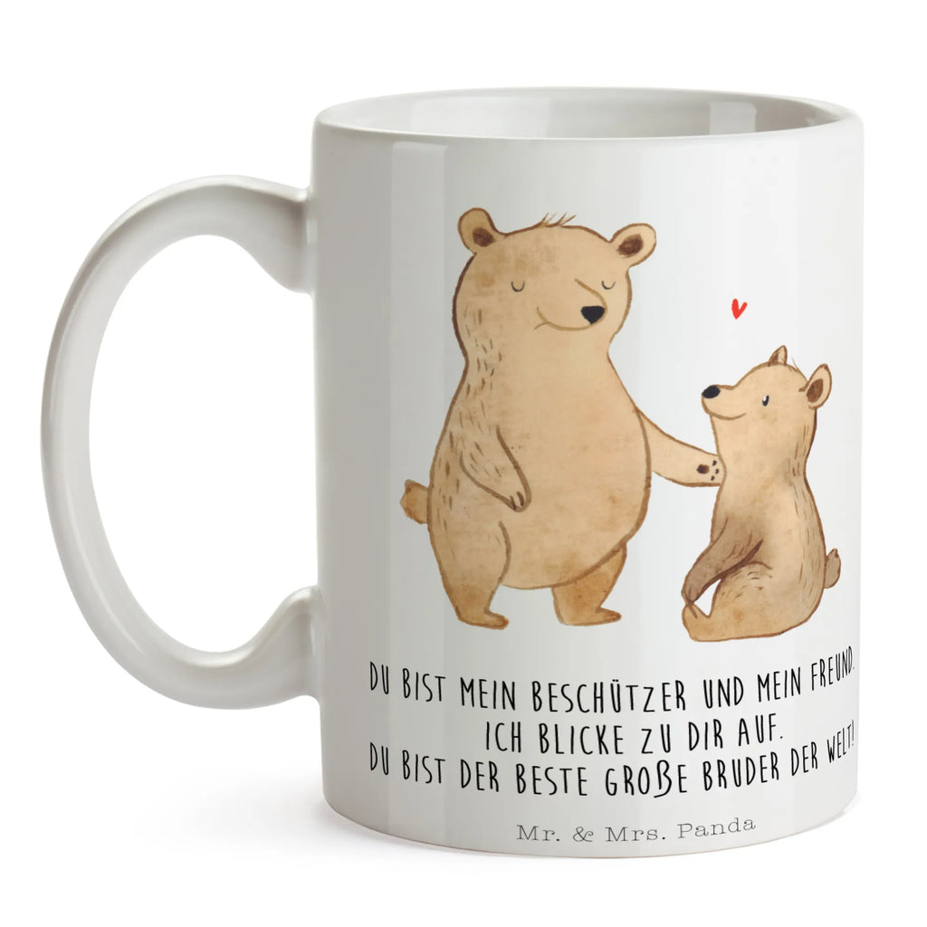 Tasse Bär Großer Bruder Tasse, Kaffeetasse, Teetasse, Becher, Kaffeebecher, Teebecher, Keramiktasse, Porzellantasse, Büro Tasse, Geschenk Tasse, Tasse Sprüche, Tasse Motive, Kaffeetassen, Tasse bedrucken, Designer Tasse, Cappuccino Tassen, Schöne Teetassen, Familie, Vatertag, Muttertag, Bruder, Schwester, Mama, Papa, Oma, Opa, Großer Bruder, Geschwister, bester Bruder, Brudi, Bär, Bären