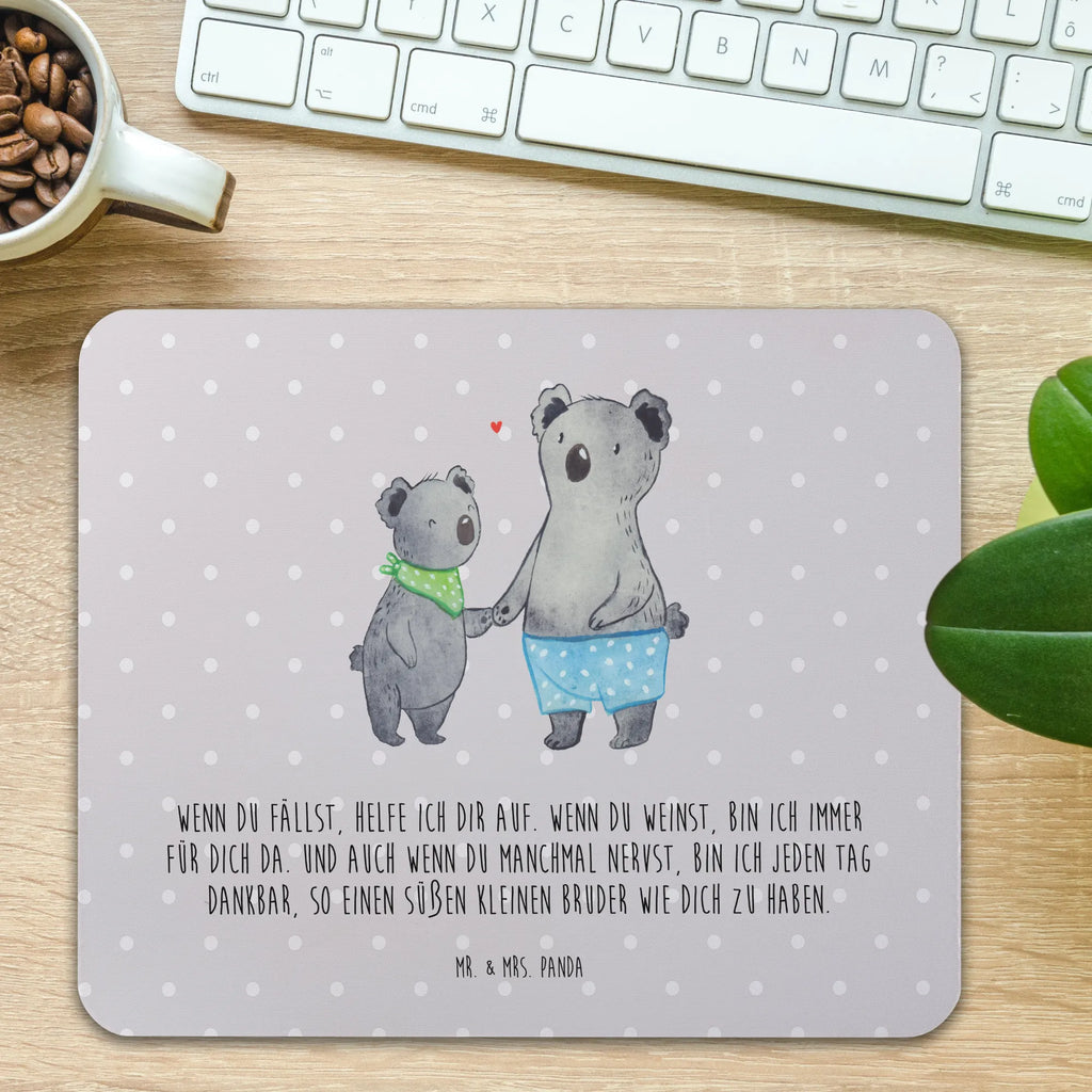 Mauspad Koala Kleiner Bruder Mousepad, Computer zubehör, Büroausstattung, PC Zubehör, Arbeitszimmer, Mauspad, Einzigartiges Mauspad, Designer Mauspad, Mausunterlage, Mauspad Büro, Familie, Vatertag, Muttertag, Bruder, Schwester, Mama, Papa, Oma, Opa, Kleiner Bruder, Geschwister, Lieblingsbruder, Nesthäkchen, Koala, Koalas