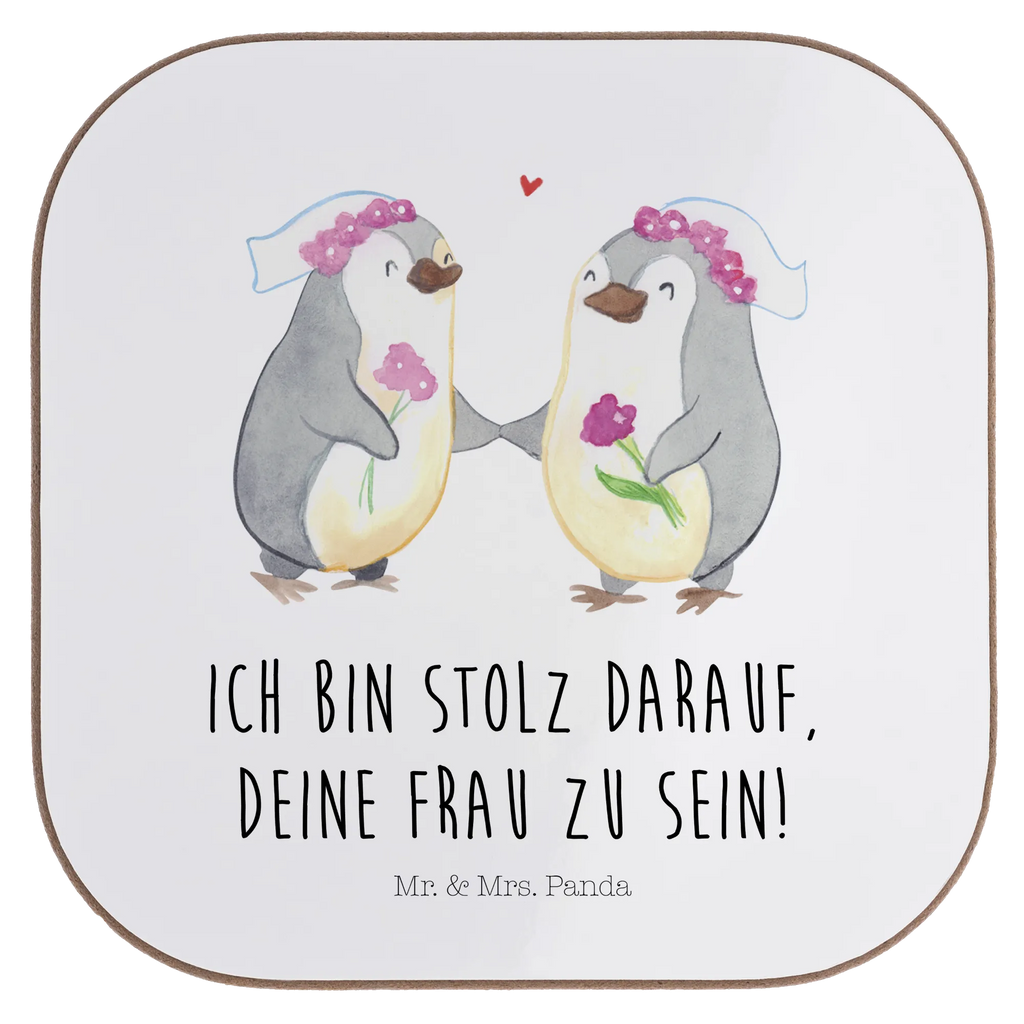 Quadratische Untersetzer Pinguin Pärchen Lesbian Pride Untersetzer, Bierdeckel, Glasuntersetzer, Untersetzer Gläser, Getränkeuntersetzer, Untersetzer aus Holz, Untersetzer für Gläser, Korkuntersetzer, Untersetzer Holz, Holzuntersetzer, Tassen Untersetzer, Untersetzer Design, Hochzeit, Hochzeitsgeschenk, Ehe, Hochzeitsfeier, Trauung, Trauungsgeschenk, Hochzeitskarte, Verlobungsfeier, Verlobungsgeschenk, Hochzeitsgeschenkideen, Hochzeitsgeschenke für Brautpaar, Gleichgeschlechtliche Hochzeit