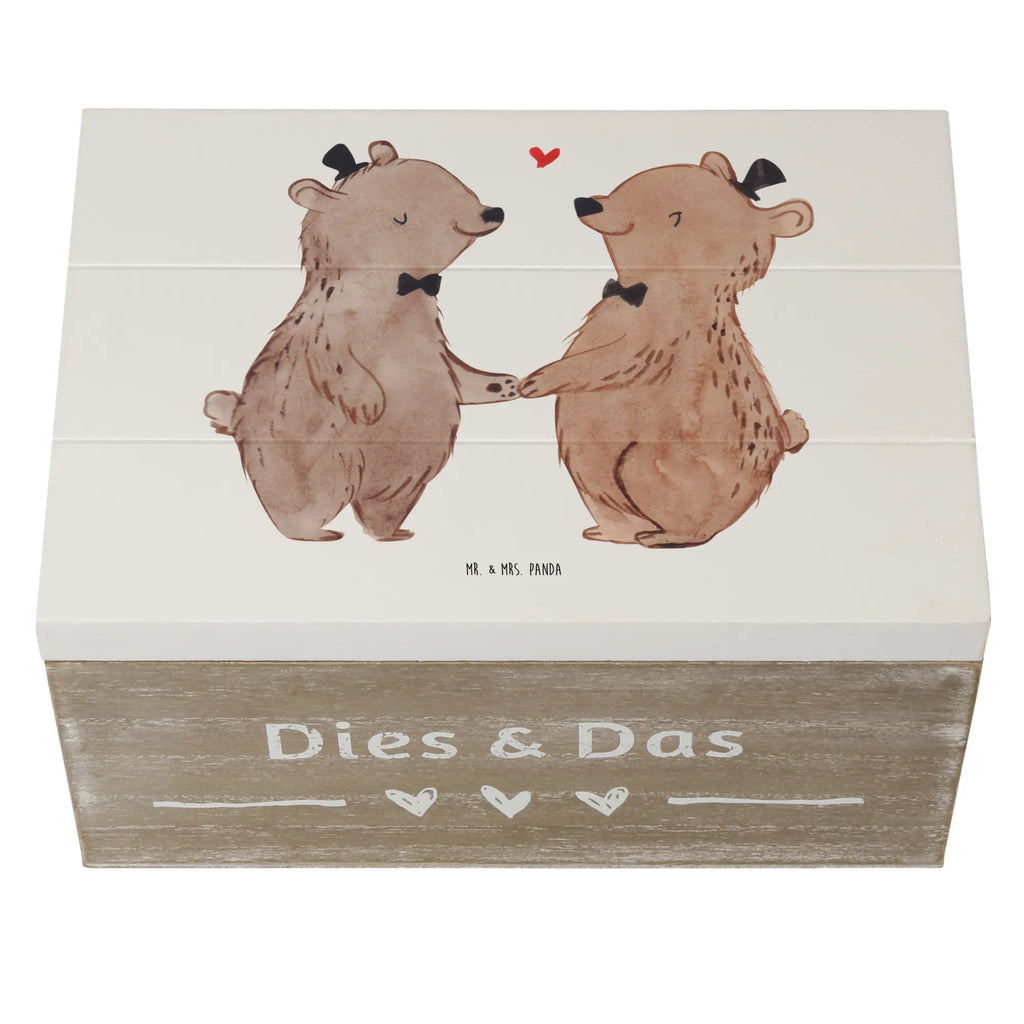 Holzkiste Bären Pärchen Gay Pride Holzkiste, Kiste, Schatzkiste, Truhe, Schatulle, XXL, Erinnerungsbox, Erinnerungskiste, Dekokiste, Aufbewahrungsbox, Geschenkbox, Geschenkdose, Hochzeit, Hochzeitsgeschenk, Ehe, Hochzeitsfeier, Trauung, Trauungsgeschenk, Hochzeitskarte, Verlobungsfeier, Verlobungsgeschenk, Hochzeitsgeschenkideen, Hochzeitsgeschenke für Brautpaar