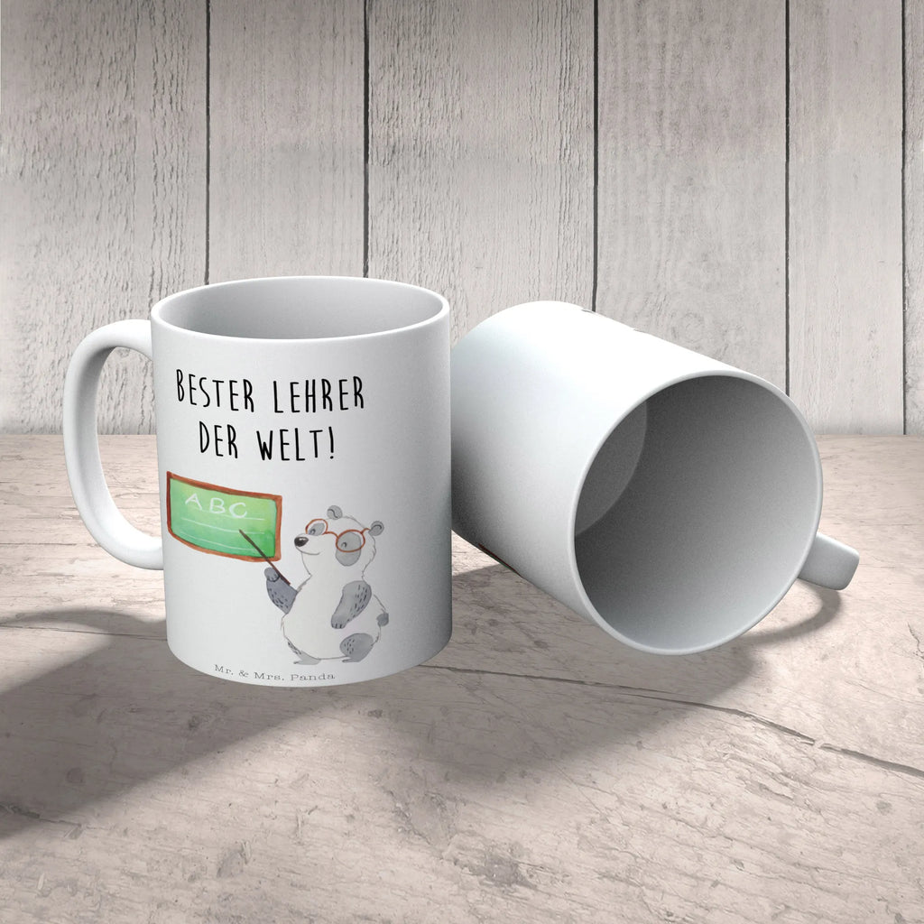 Tasse Panda Lehrer Tasse, Kaffeetasse, Teetasse, Becher, Kaffeebecher, Teebecher, Keramiktasse, Porzellantasse, Büro Tasse, Geschenk Tasse, Tasse Sprüche, Tasse Motive, Kaffeetassen, Tasse bedrucken, Designer Tasse, Cappuccino Tassen, Schöne Teetassen, Tiermotive, Gute Laune, lustige Sprüche, Tiere