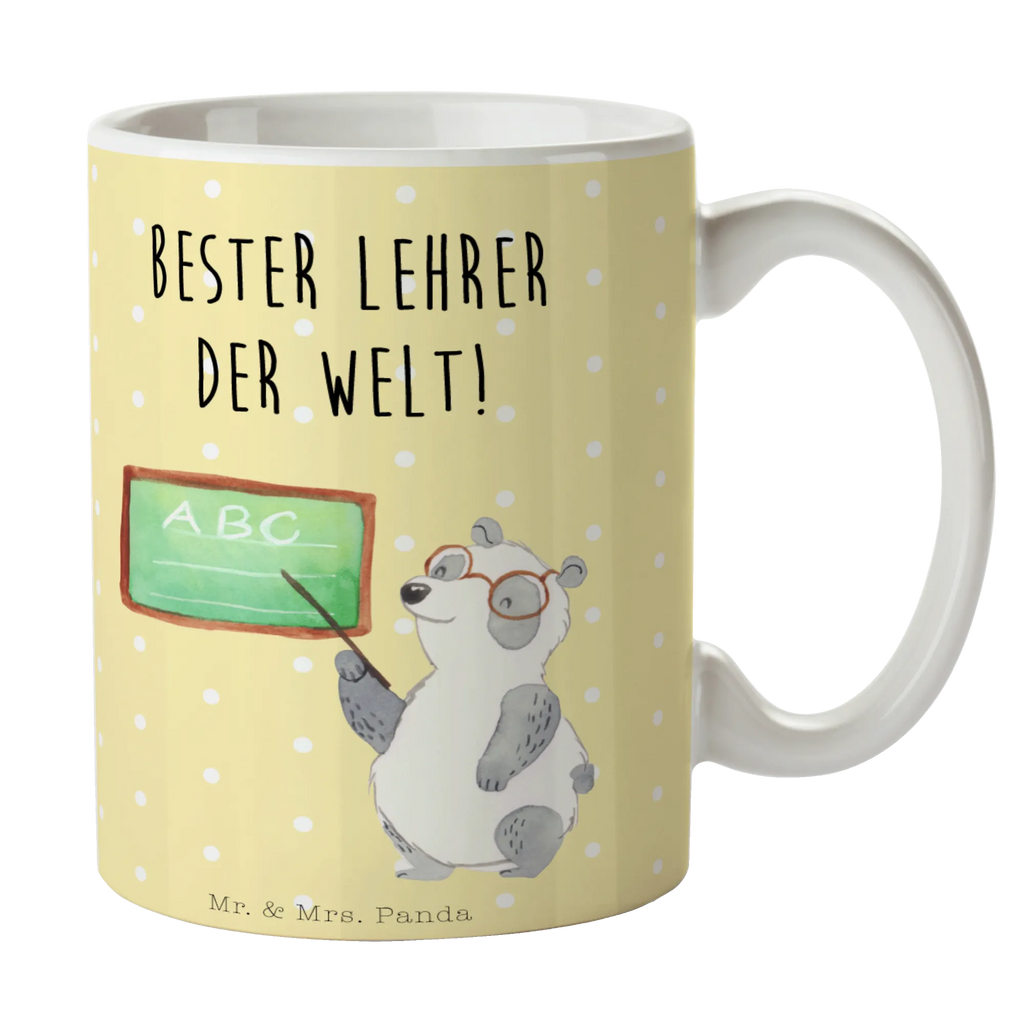 Tasse Panda Lehrer Tasse, Kaffeetasse, Teetasse, Becher, Kaffeebecher, Teebecher, Keramiktasse, Porzellantasse, Büro Tasse, Geschenk Tasse, Tasse Sprüche, Tasse Motive, Kaffeetassen, Tasse bedrucken, Designer Tasse, Cappuccino Tassen, Schöne Teetassen, Tiermotive, Gute Laune, lustige Sprüche, Tiere