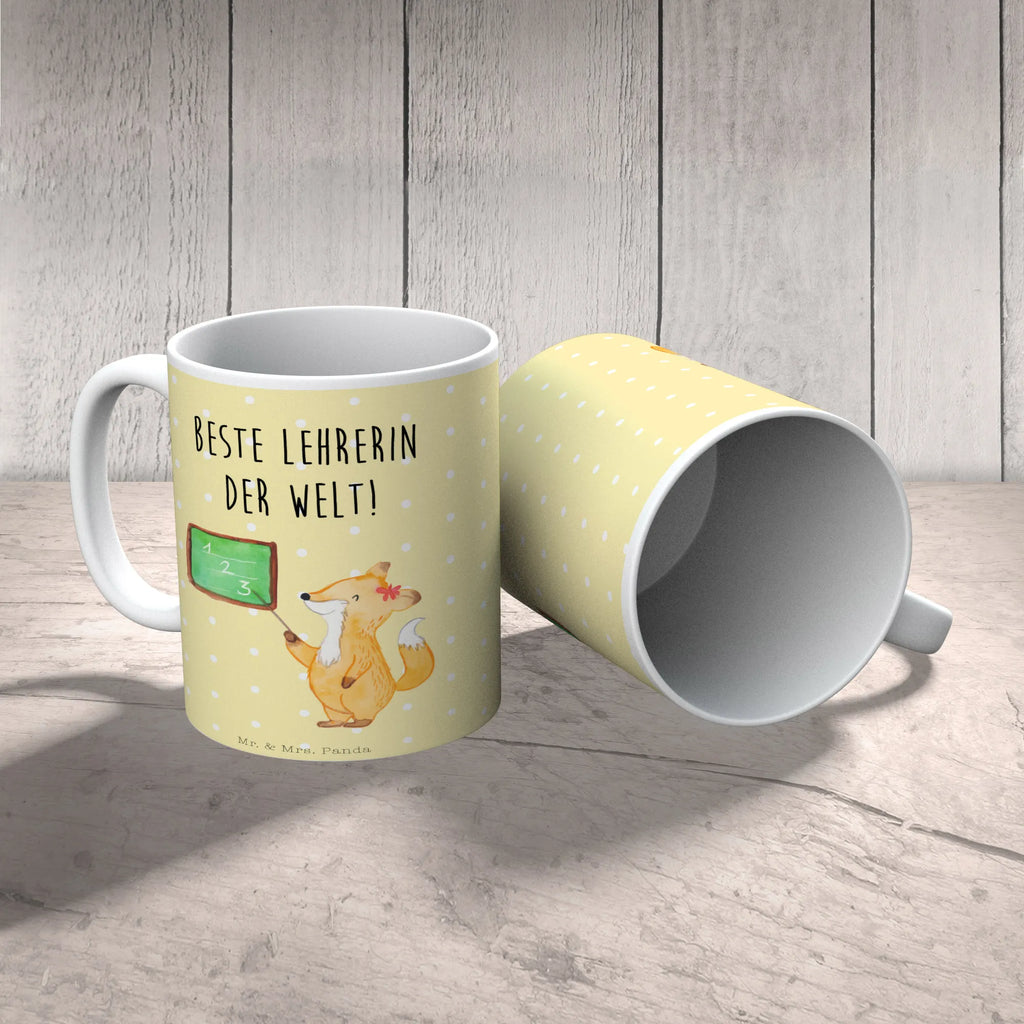 Tasse Fuchs Lehrerin Tasse, Kaffeetasse, Teetasse, Becher, Kaffeebecher, Teebecher, Keramiktasse, Porzellantasse, Büro Tasse, Geschenk Tasse, Tasse Sprüche, Tasse Motive, Kaffeetassen, Tasse bedrucken, Designer Tasse, Cappuccino Tassen, Schöne Teetassen, Tiermotive, Gute Laune, lustige Sprüche, Tiere