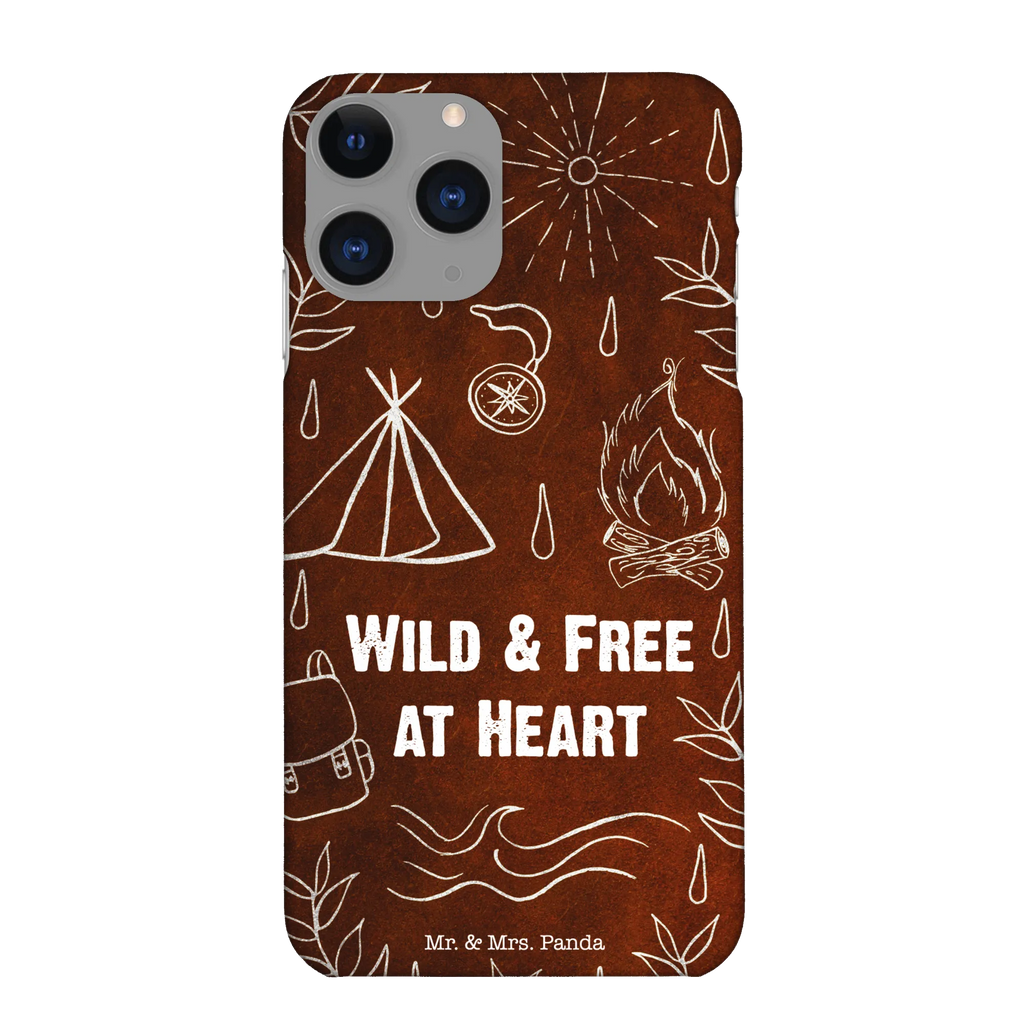 Handyhülle Wild & Free Leather Iphone 11, Handyhülle, Smartphone Hülle, Handy Case, Handycover, Hülle, Blumen Deko, Frühlings Deko, Sommer Deko, Dekoration, positive Botschaft, Naturliebhaber, Outdoor, Natur, Abenteuer