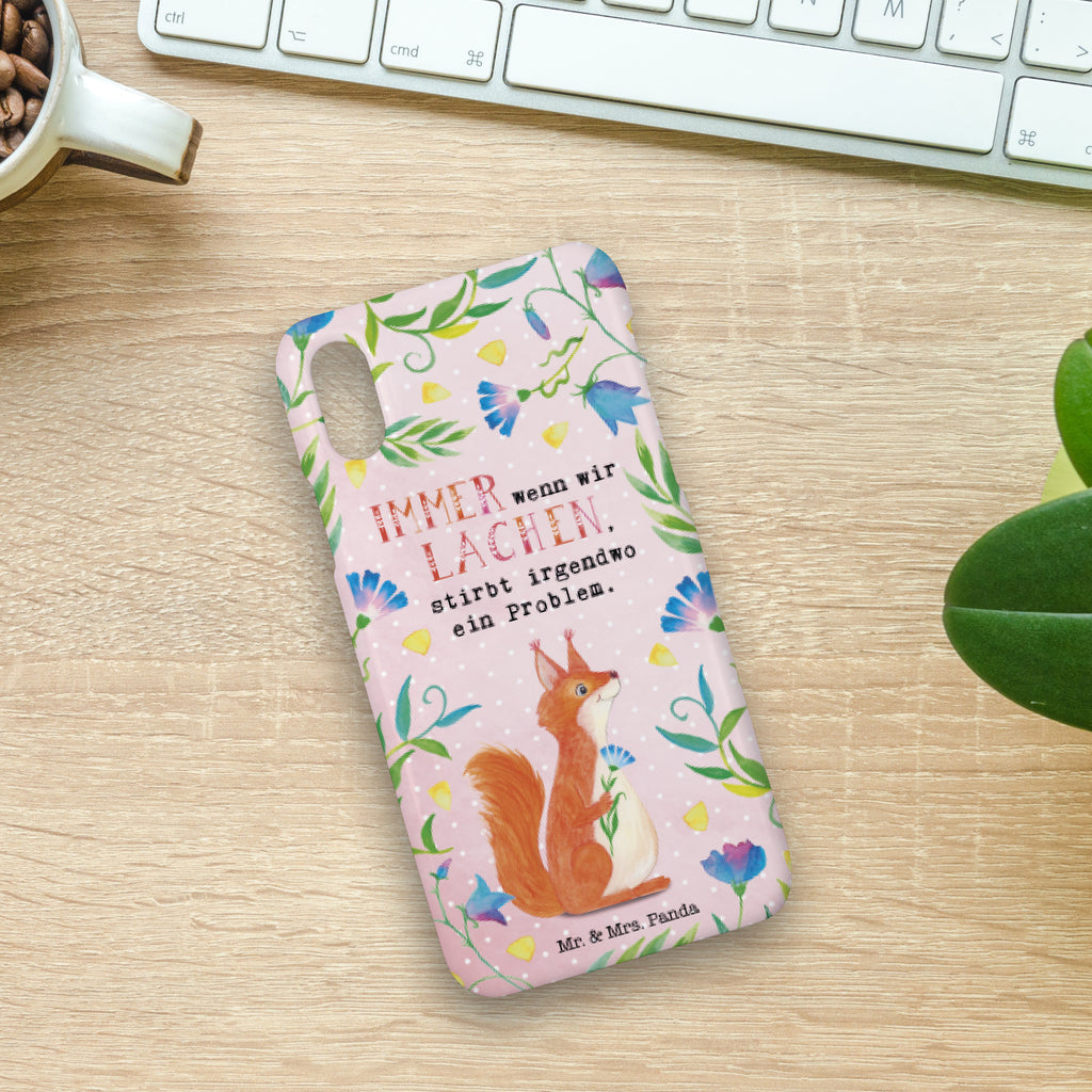 Handyhülle Eichhörnchen im Blumenland Iphone 11, Handyhülle, Smartphone Hülle, Handy Case, Handycover, Hülle, Tiermotive, Gute Laune, lustige Sprüche, Tiere