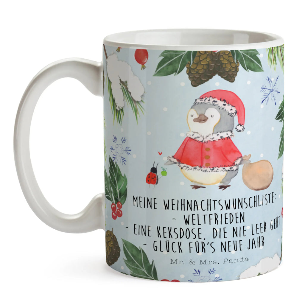 Tasse Pinguin Nikolaus Tasse, Kaffeetasse, Teetasse, Becher, Kaffeebecher, Teebecher, Keramiktasse, Porzellantasse, Büro Tasse, Geschenk Tasse, Tasse Sprüche, Tasse Motive, Kaffeetassen, Tasse bedrucken, Designer Tasse, Cappuccino Tassen, Schöne Teetassen, Winter, Weihnachten, Weihnachtsdeko, Nikolaus, Advent, Heiligabend, Wintermotiv