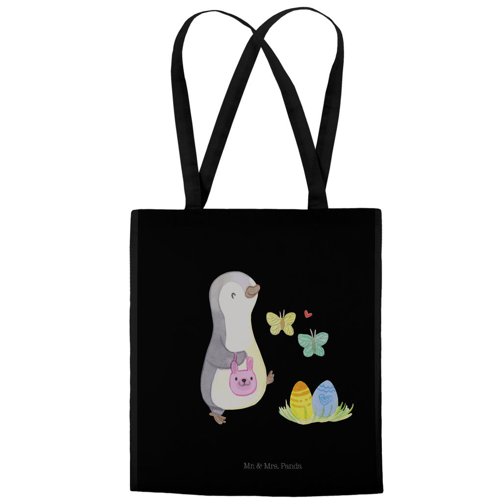 Tragetasche Pinguin Eiersuche Beuteltasche, Beutel, Einkaufstasche, Jutebeutel, Stoffbeutel, Tasche, Shopper, Umhängetasche, Strandtasche, Schultertasche, Stofftasche, Tragetasche, Badetasche, Jutetasche, Einkaufstüte, Laptoptasche, Ostern, Osterhase, Ostergeschenke, Osternest, Osterdeko, Geschenke zu Ostern, Ostern Geschenk, Ostergeschenke Kinder, Ostern Kinder