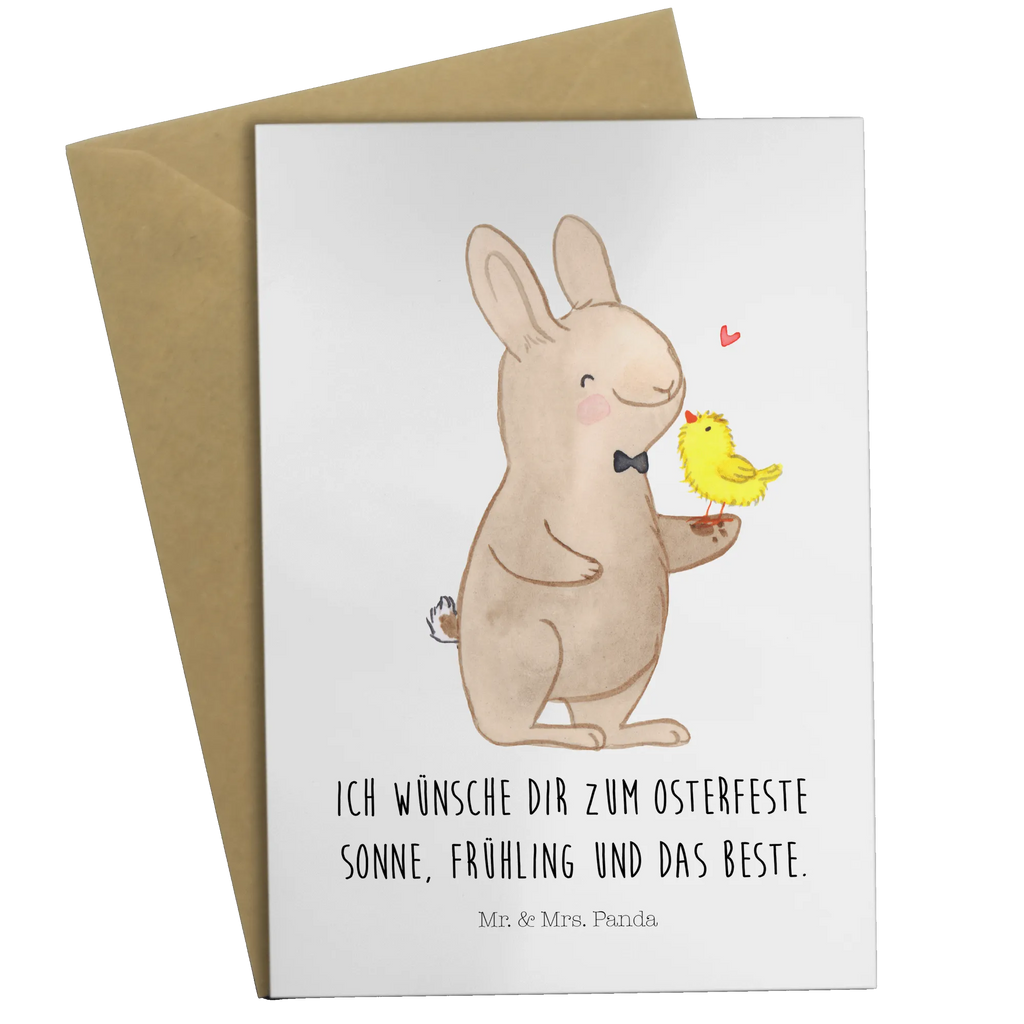 Grußkarte Hase mit Küken Grußkarte, Klappkarte, Einladungskarte, Glückwunschkarte, Hochzeitskarte, Geburtstagskarte, Karte, Ansichtskarten, Ostern, Osterhase, Ostergeschenke, Osternest, Osterdeko, Geschenke zu Ostern, Ostern Geschenk, Ostergeschenke Kinder, Ostern Kinder