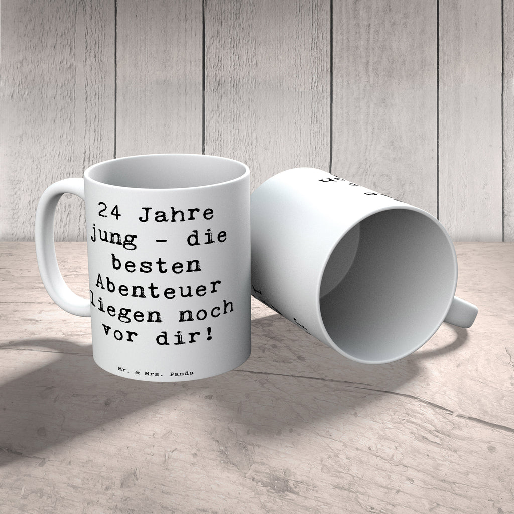 Tasse Spruch 24. Geburtstag Tasse, Kaffeetasse, Teetasse, Becher, Kaffeebecher, Teebecher, Keramiktasse, Porzellantasse, Büro Tasse, Geschenk Tasse, Tasse Sprüche, Tasse Motive, Kaffeetassen, Tasse bedrucken, Designer Tasse, Cappuccino Tassen, Schöne Teetassen, Geburtstag, Geburtstagsgeschenk, Geschenk