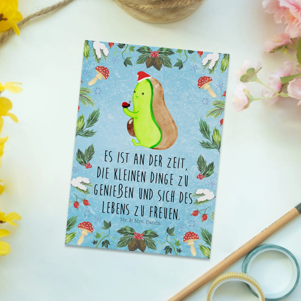 Postkarte Avocado kleine Dinge Postkarte, Karte, Geschenkkarte, Grußkarte, Einladung, Ansichtskarte, Geburtstagskarte, Einladungskarte, Dankeskarte, Ansichtskarten, Einladung Geburtstag, Einladungskarten Geburtstag, Winter, Weihnachten, Weihnachtsdeko, Nikolaus, Advent, Heiligabend, Wintermotiv