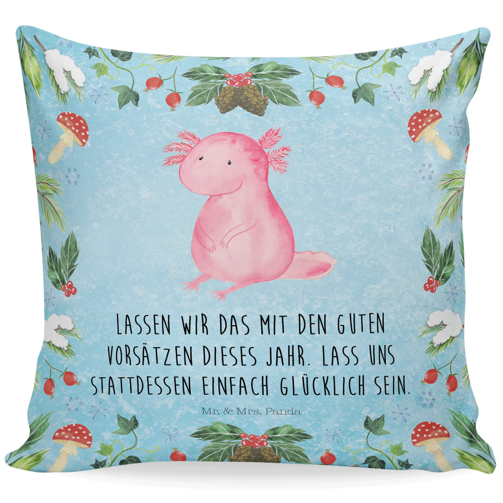 40x40 Kissen Axolotl Glücklich Kissenhülle, Kopfkissen, Sofakissen, Dekokissen, Motivkissen, sofakissen, sitzkissen, Kissen, Kissenbezüge, Kissenbezug 40x40, Kissen 40x40, Kissenhülle 40x40, Zierkissen, Couchkissen, Dekokissen Sofa, Sofakissen 40x40, Dekokissen 40x40, Kopfkissen 40x40, Kissen 40x40 Waschbar, Winter, Weihnachten, Weihnachtsdeko, Nikolaus, Advent, Heiligabend, Wintermotiv