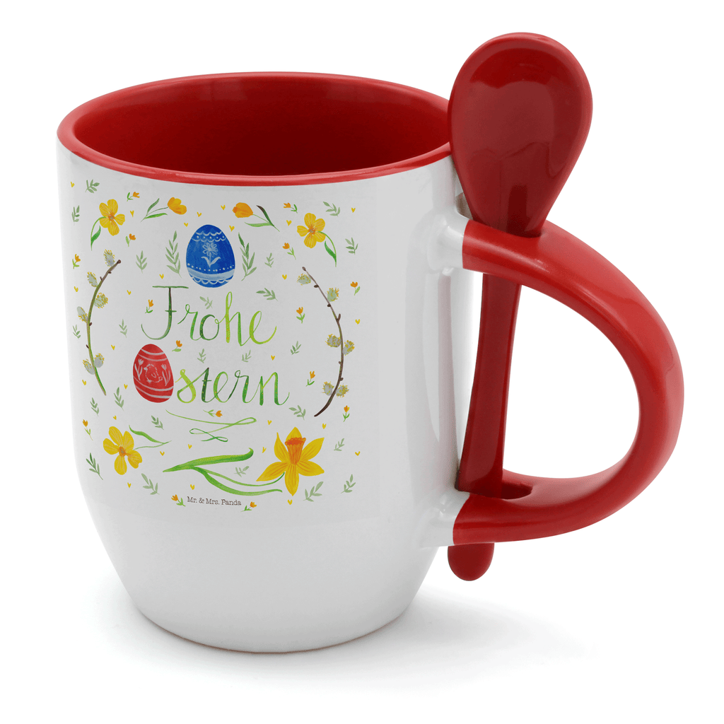 Tasse mit Löffel Frohe Ostern Tasse, Kaffeetasse, Tassen, Tasse mit Spruch, Kaffeebecher, Tasse mit Löffel, Ostern, Osterhase, Ostergeschenke, Osternest, Osterdeko, Geschenke zu Ostern, Ostern Geschenk, Ostergeschenke Kinder, Ostern Kinder, Frohe Ostern, Ostergrüße, Osterblume, Osterei, bemalte Ostereier, Weidenkätzchen. Lettering