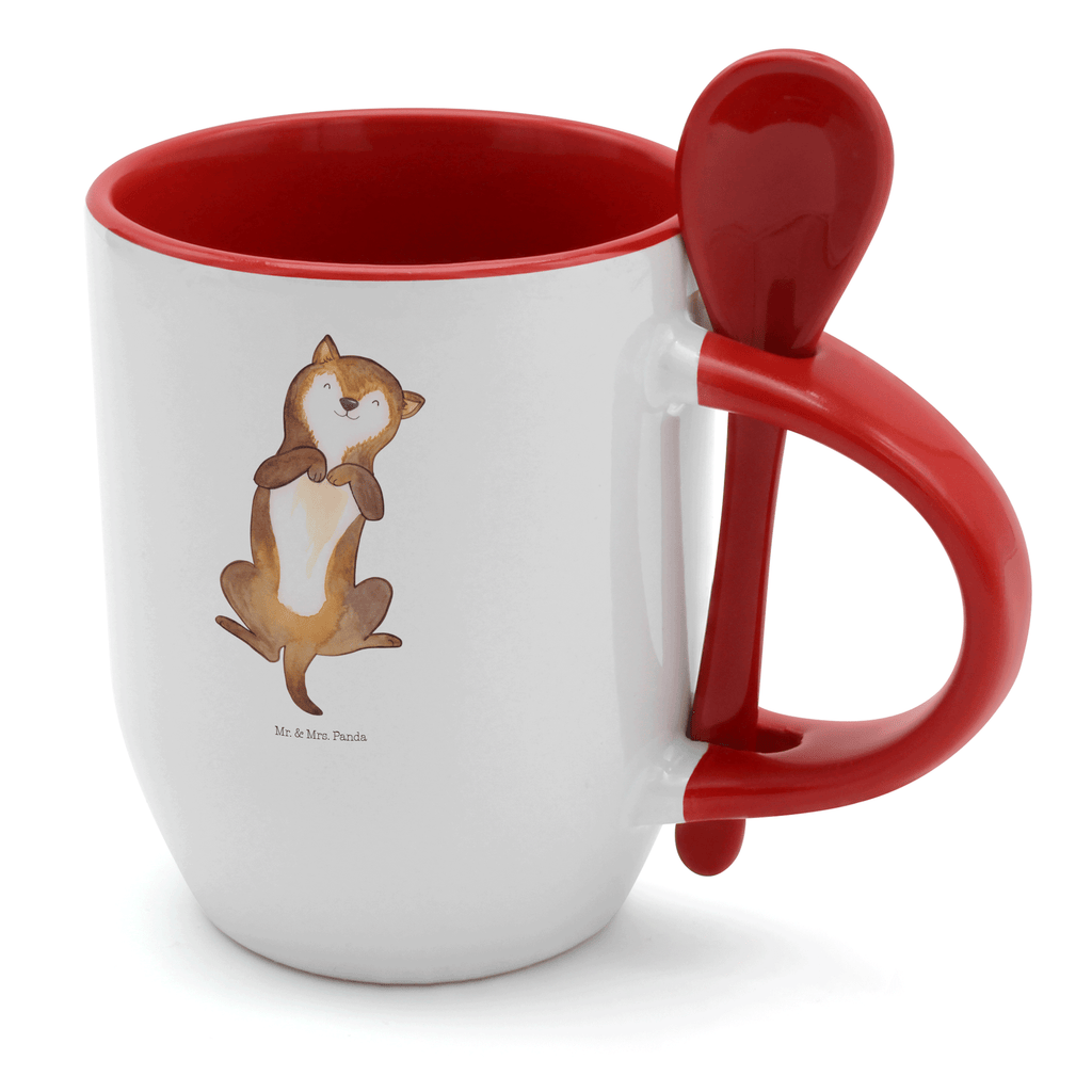 Tasse mit Löffel Hund Bauchkraulen Tasse, Kaffeetasse, Tassen, Tasse mit Spruch, Kaffeebecher, Tasse mit Löffel, Hund, Hundemotiv, Haustier, Hunderasse, Tierliebhaber, Hundebesitzer, Sprüche, Hunde, Hundeliebe, Hundewelpe, Bauchkraulen