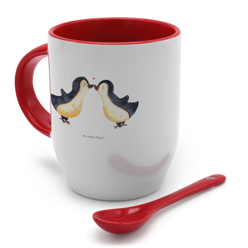 Tasse mit Löffel Pinguin Liebe Tasse, Kaffeetasse, Tassen, Tasse mit Spruch, Kaffeebecher, Tasse mit Löffel, Liebe, Partner, Freund, Freundin, Ehemann, Ehefrau, Heiraten, Verlobung, Heiratsantrag, Liebesgeschenk, Jahrestag, Hocheitstag, Pinguin, Pinguine, Pinguin Paar, Pinguinpaar, Pinguin Liebe, Paar, Pärchen. Liebespaar, Liebesbeweis, Liebesspruch, Hochzeitstag, Geschenk Freund, Geschenk Freundin, Verlobte, Verlobter, Love, Geschenk Hochzeitstag, Geschenkidee, Hochzeit, Gastgeschenk