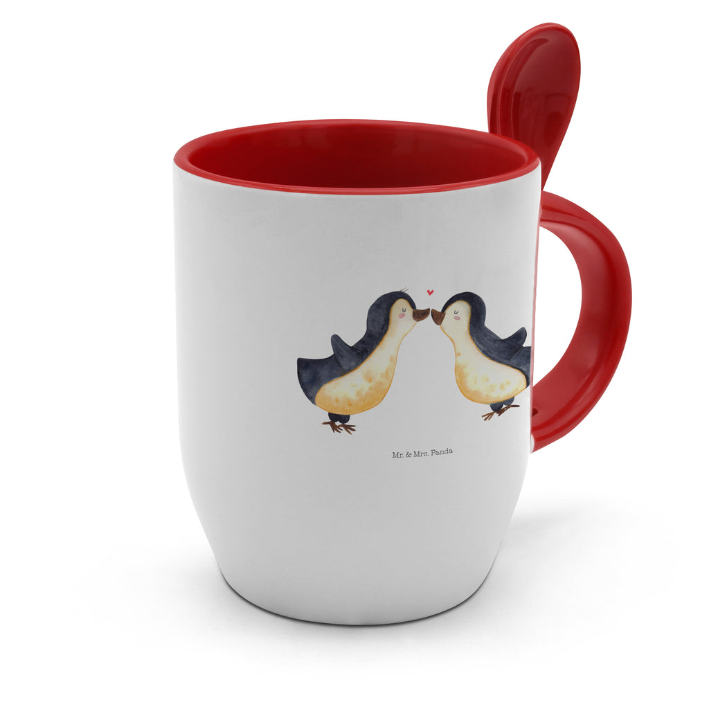 Tasse mit Löffel Pinguin Liebe Tasse, Kaffeetasse, Tassen, Tasse mit Spruch, Kaffeebecher, Tasse mit Löffel, Liebe, Partner, Freund, Freundin, Ehemann, Ehefrau, Heiraten, Verlobung, Heiratsantrag, Liebesgeschenk, Jahrestag, Hocheitstag, Pinguin, Pinguine, Pinguin Paar, Pinguinpaar, Pinguin Liebe, Paar, Pärchen. Liebespaar, Liebesbeweis, Liebesspruch, Hochzeitstag, Geschenk Freund, Geschenk Freundin, Verlobte, Verlobter, Love, Geschenk Hochzeitstag, Geschenkidee, Hochzeit, Gastgeschenk