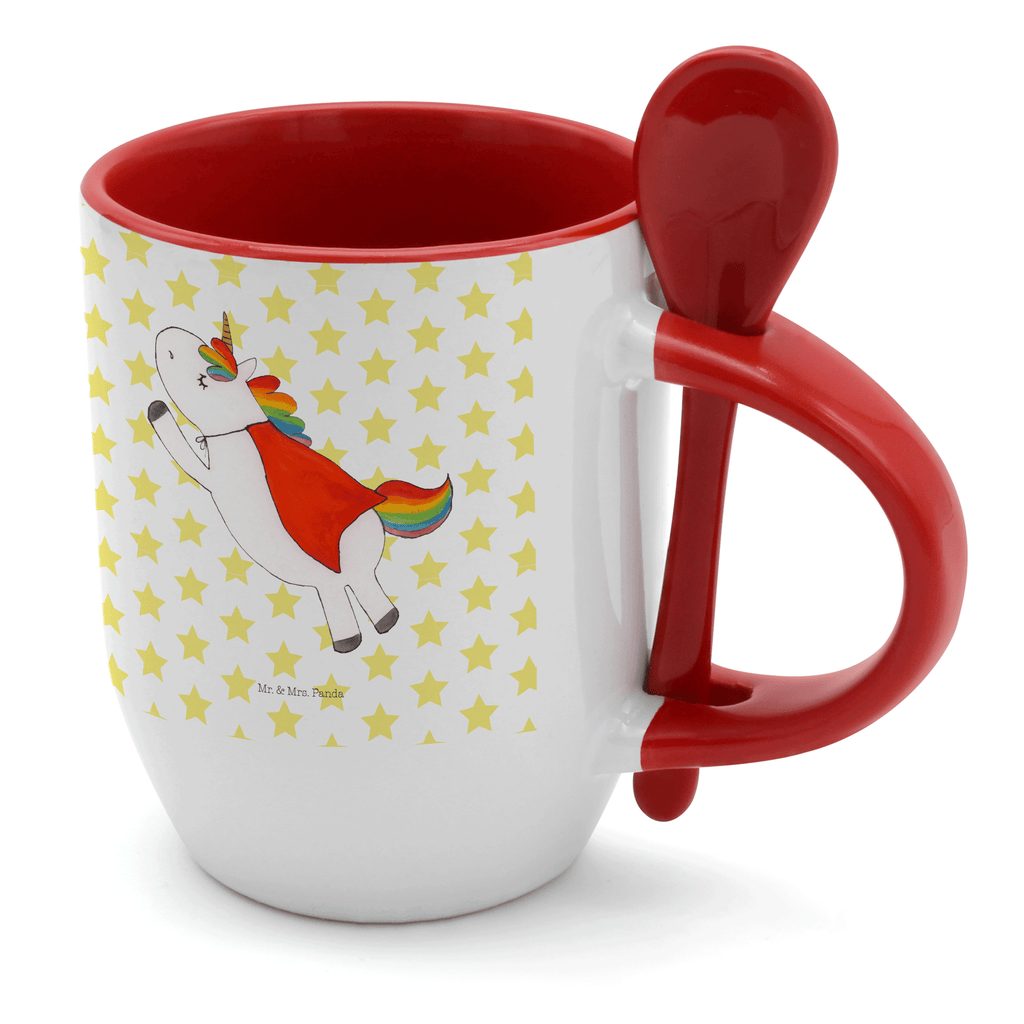 Tasse mit Löffel Einhorn Super Geburtstag Tasse, Kaffeetasse, Tassen, Tasse mit Spruch, Kaffeebecher, Tasse mit Löffel, Einhorn, Einhörner, Einhorn Deko, Pegasus, Unicorn, Geburtstag, Geburtstagsgeschenk, Traummann, Superheld, Held, Freundin