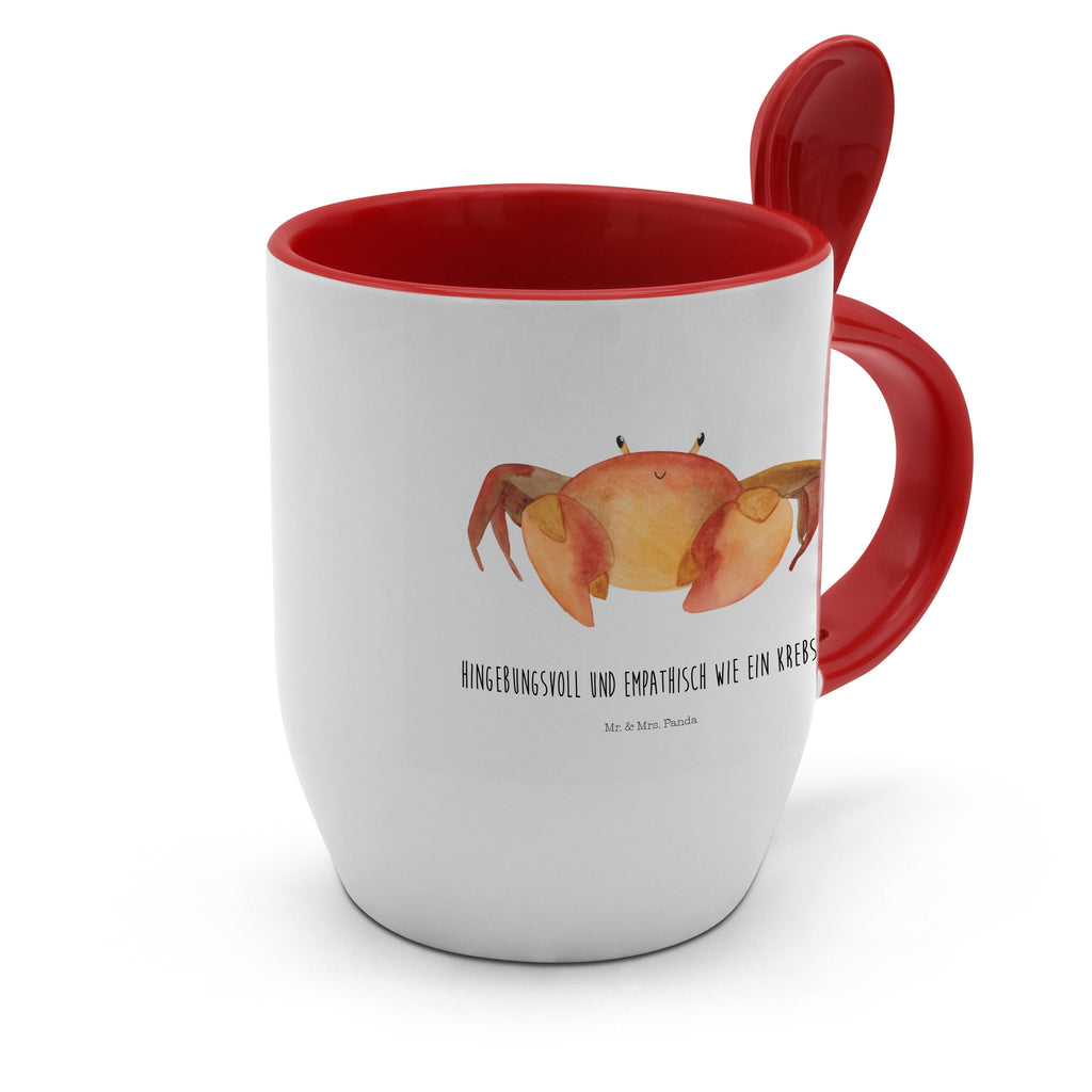 Tasse mit Löffel Sternzeichen Krebs Tasse, Kaffeetasse, Tassen, Tasse mit Spruch, Kaffeebecher, Tasse mit Löffel, Tierkreiszeichen, Sternzeichen, Horoskop, Astrologie, Aszendent, Krebse, Krebs Geschenk, Krebs Sternzeichen, Geschenk Juni, Geschenk Juli, Geburtstag Juni, Geburtstag Juli, Krabbe, Meerestier, Geschenk Meer