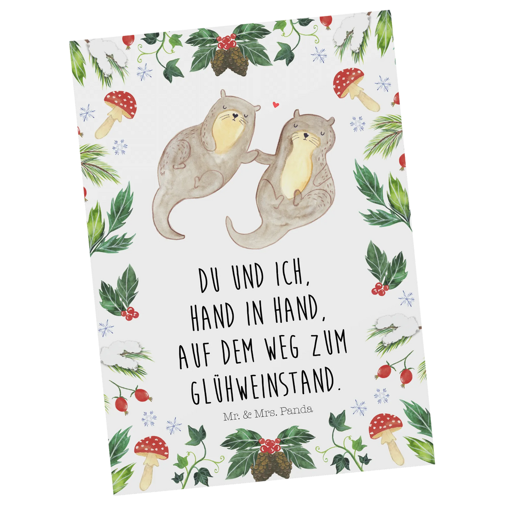 Postkarte Otter Glühweinstand Postkarte, Karte, Geschenkkarte, Grußkarte, Einladung, Ansichtskarte, Geburtstagskarte, Einladungskarte, Dankeskarte, Ansichtskarten, Einladung Geburtstag, Einladungskarten Geburtstag, Winter, Weihnachten, Weihnachtsdeko, Nikolaus, Advent, Heiligabend, Wintermotiv